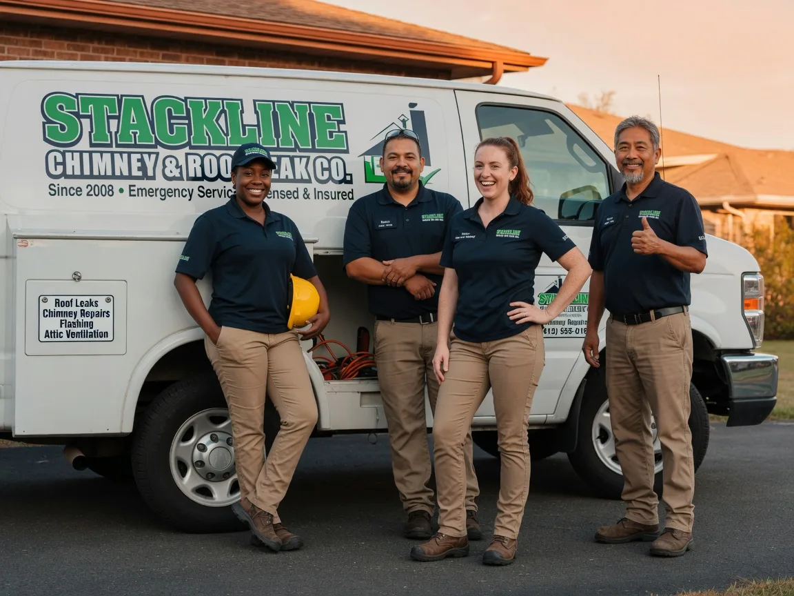 Chimney flashing repair company in Riegelsville, PA